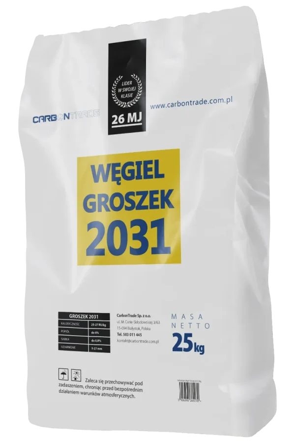 Carbontrade Groszek 2031 25-27 MJ/kg 1 tona